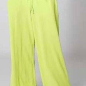 PANTS, COOL COMFORTABLE FABRIC, BRIGHT MOSS, SZ XL, NINA LEONARD, POLYESTER,
